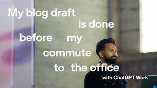 How to Create a Solid Blog Draft With ChatGPT Work | Tutorial